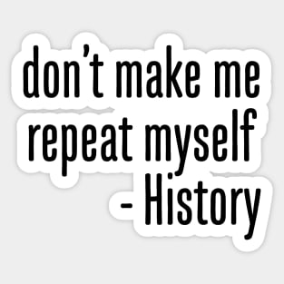 History Sticker